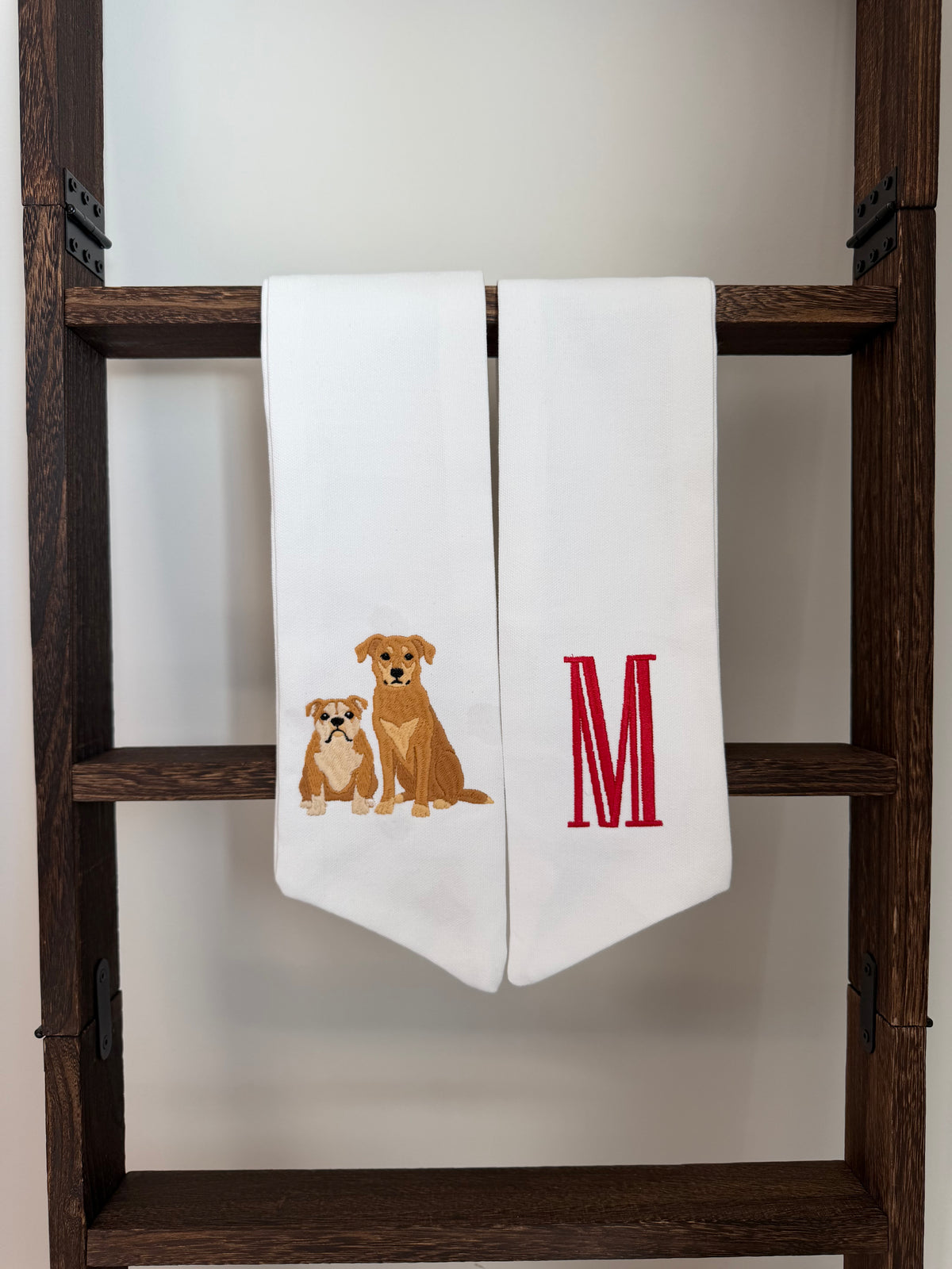 Custom Pet Portrait Wreath Sash