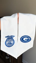 FFA & School Logo Wreath Sash