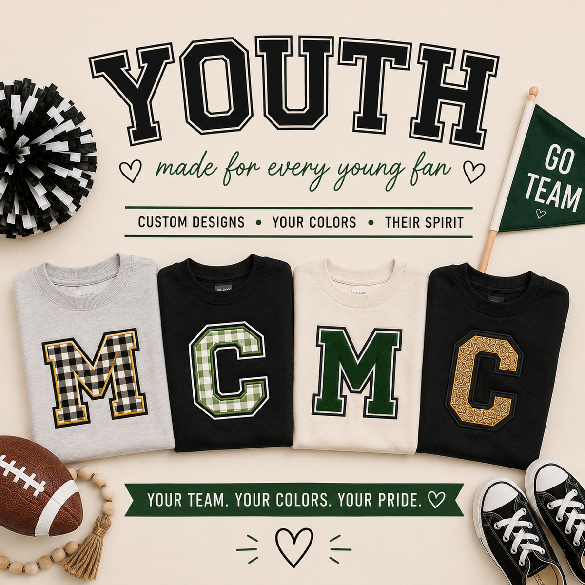 Youth School Spirit Shirts