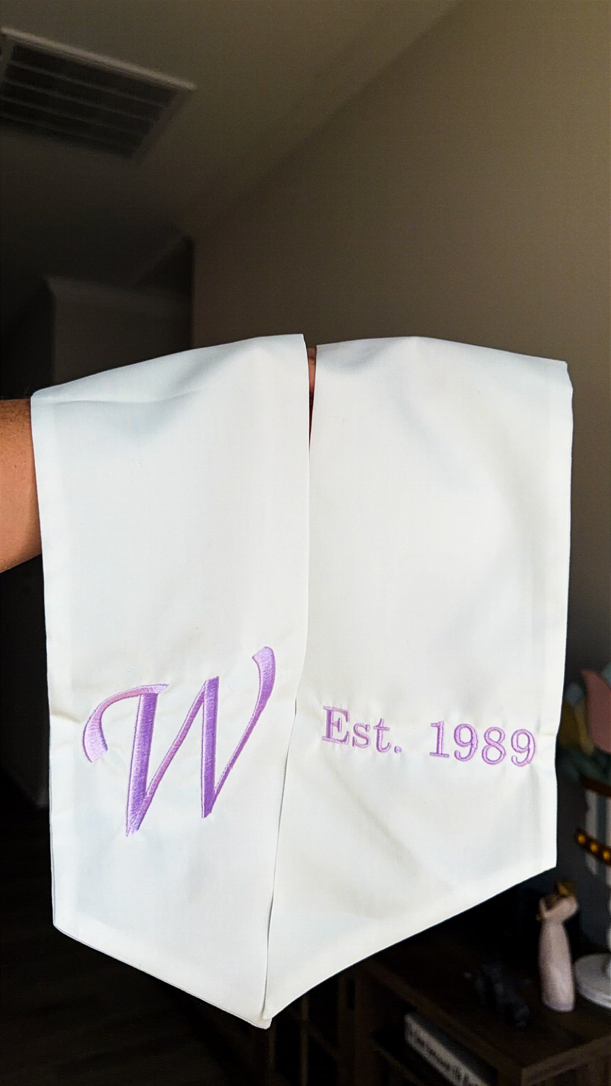 Custom Wreath Sash