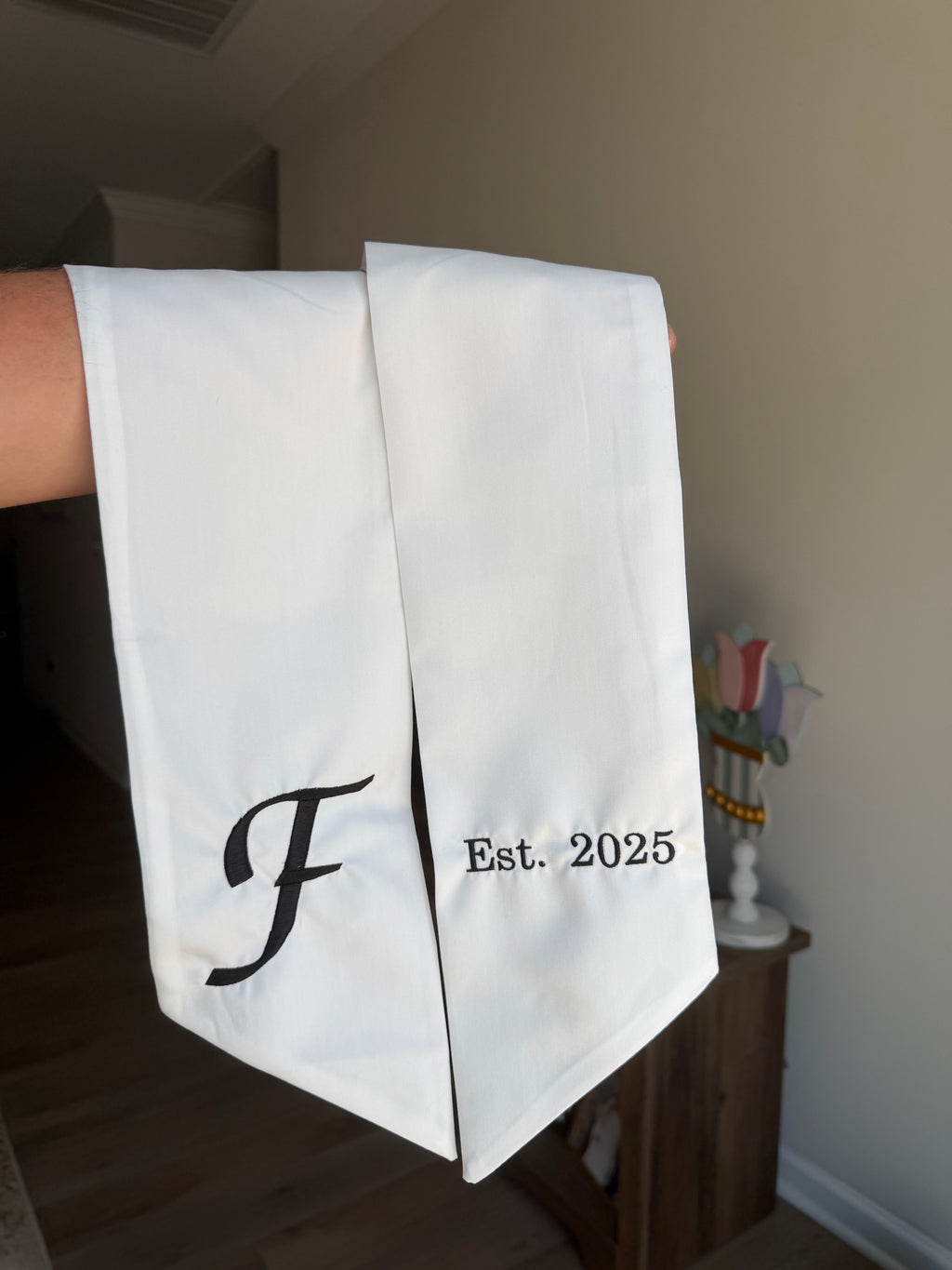 Custom Wreath Sash