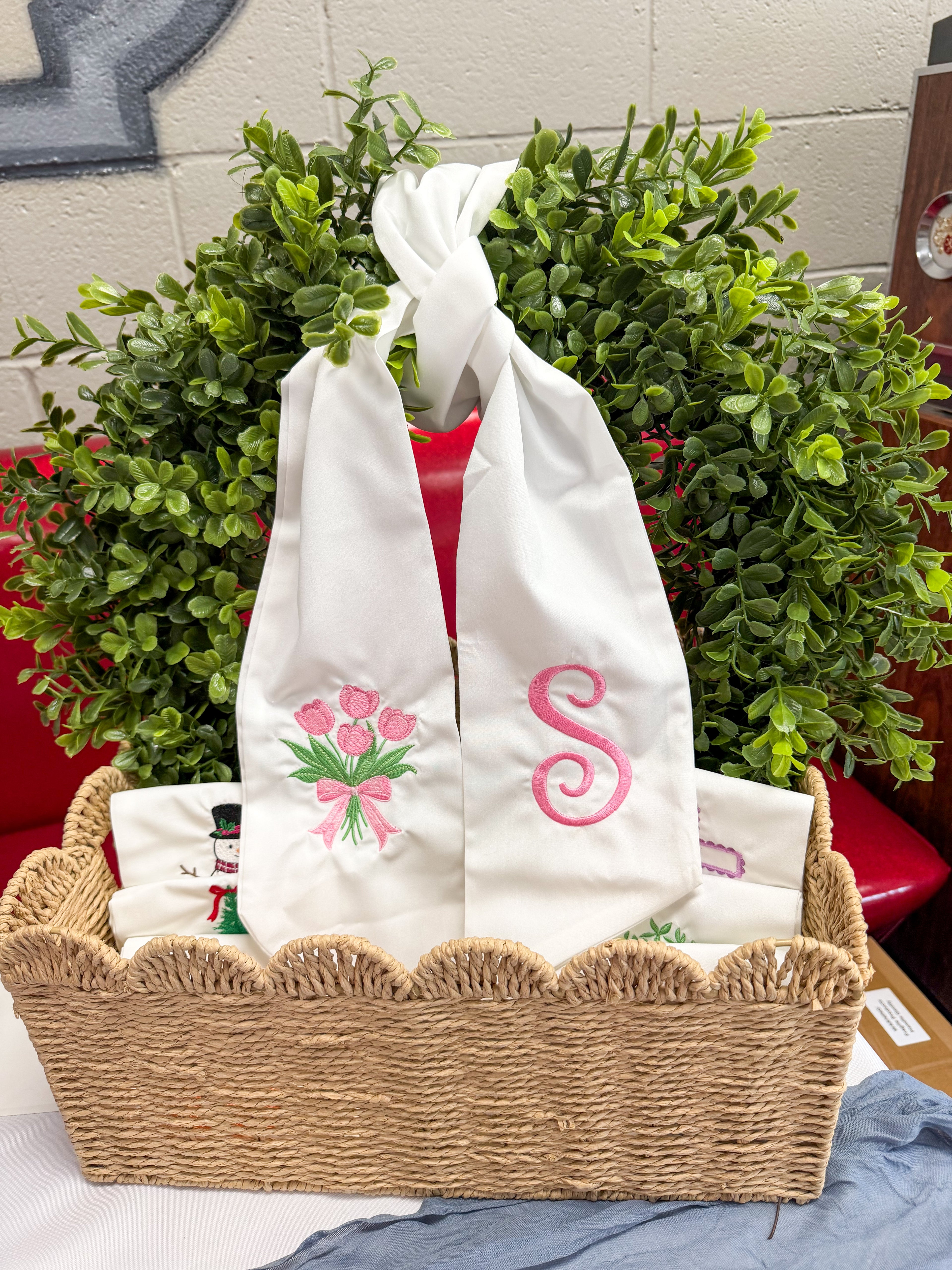 Custom Wreath Sash